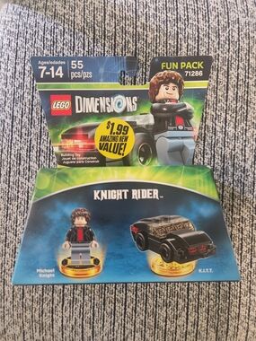 Lego Dimensions Knight Rider Fun Pack - Black, Green, Blue, Yellow